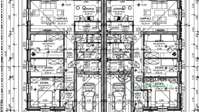 Hajdúsámson, Sámson kert, family house  