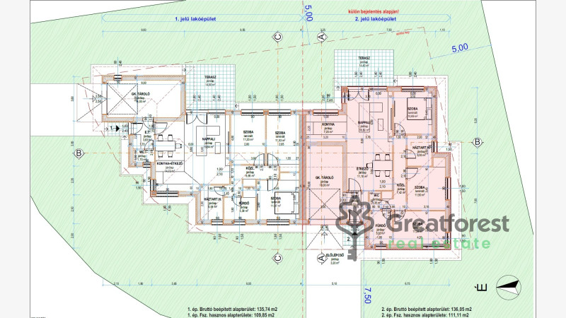 Debrecen, City East, family house  