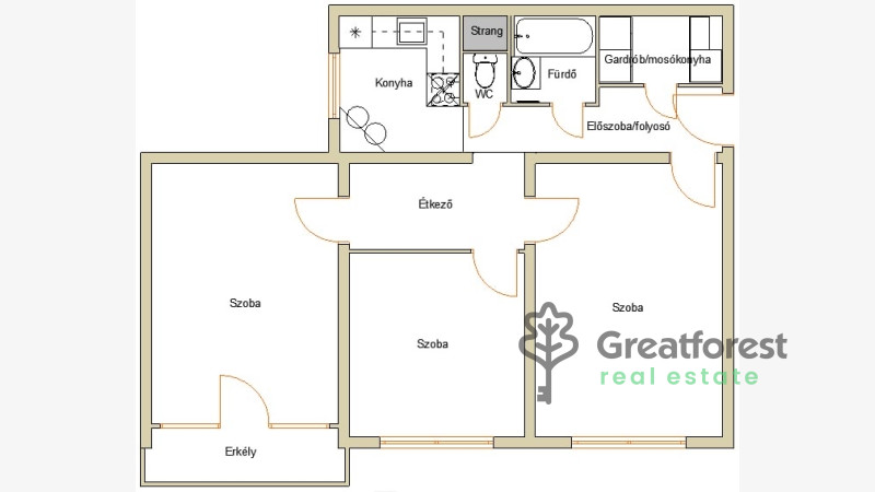 Debrecen, Close To Engineering, block of flats  