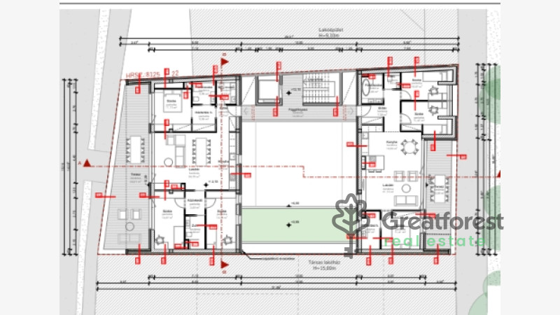 Debrecen, City Center, flat  