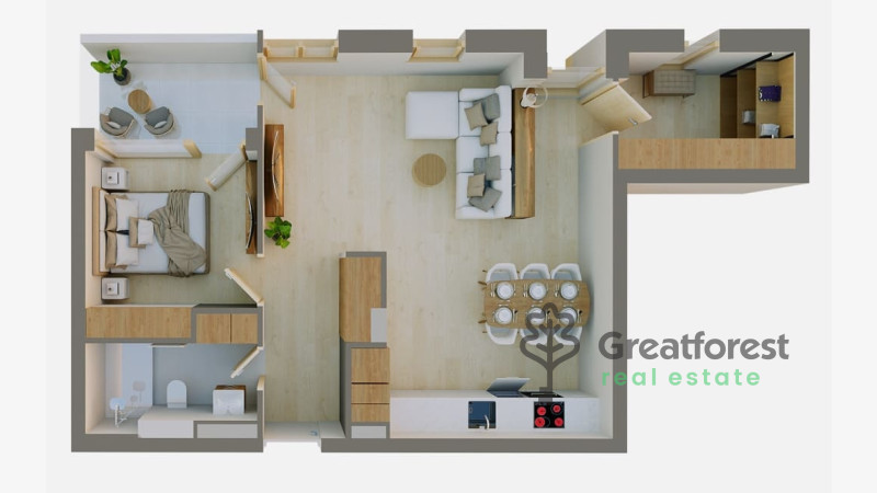 Debrecen, City South-West, flat  