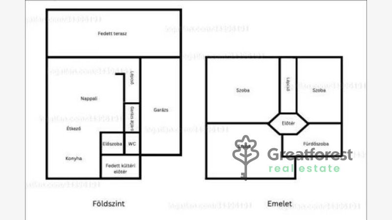 Debrecen, Liget Residencial Park, attached house  