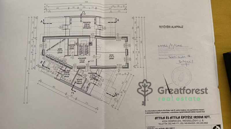 Debrecen, Liget Residencial Park, attached house  