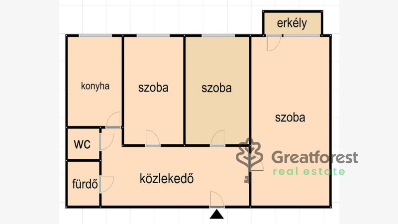 Debrecen, Close To Tesco Area, block of flats  