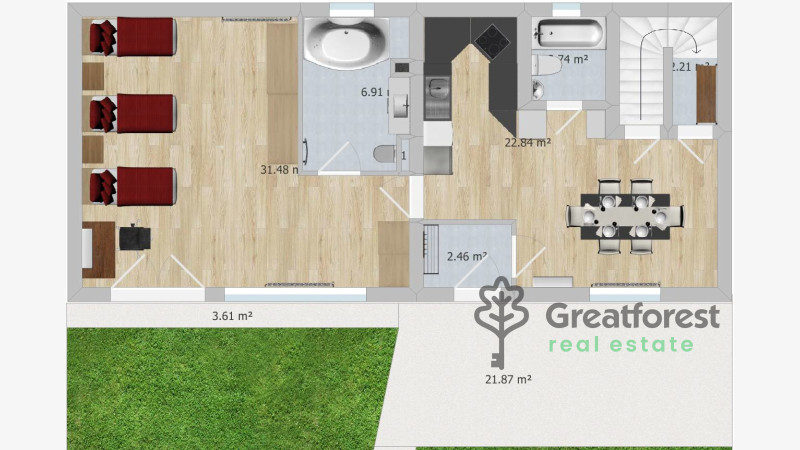 Debrecen, City South-East, family house  