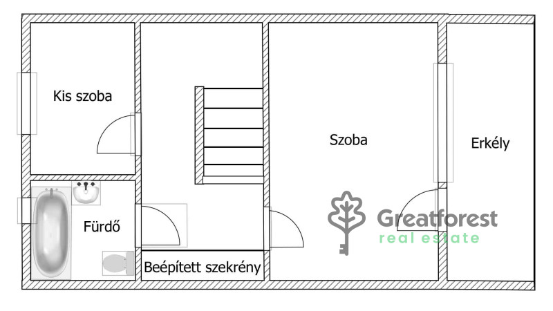 Debrecen, City South, attached house  