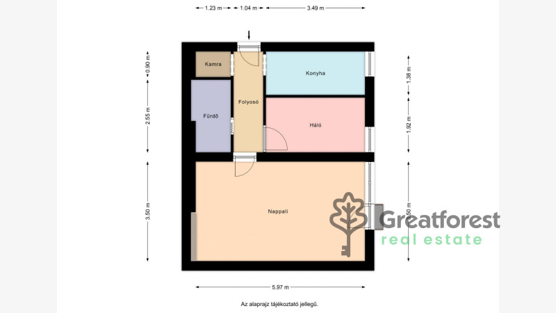 Debrecen, City Center, flat  