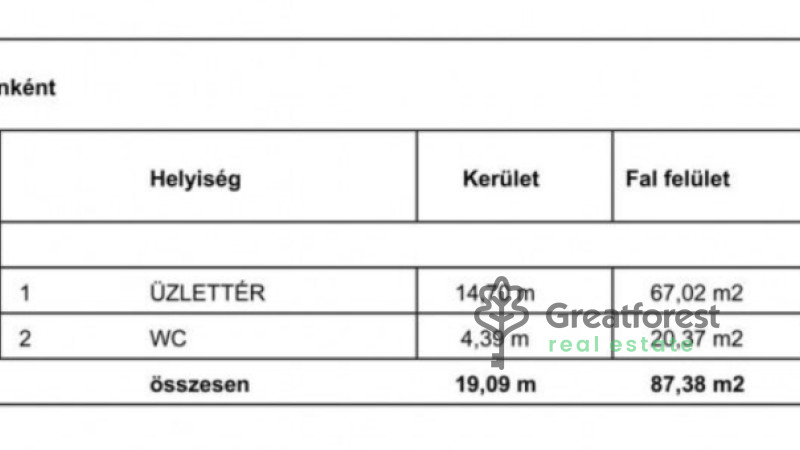 Debrecen, City Center, commercial premises not in shopping center  