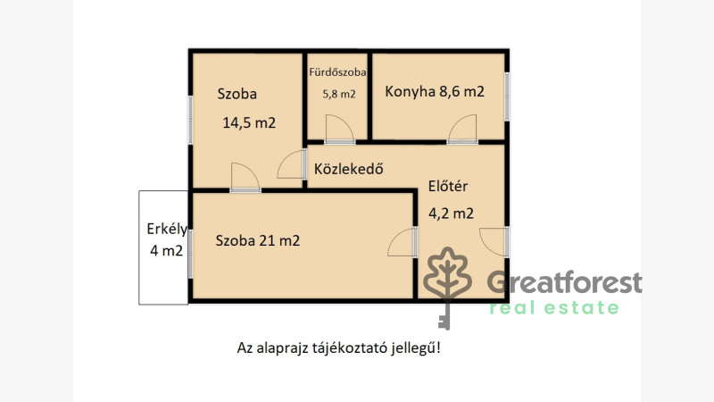 Debrecen, Tesco Area, flat  
