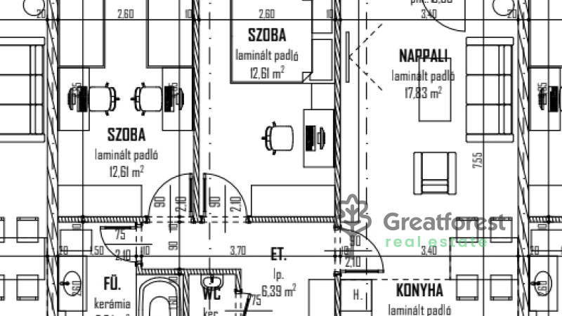Debrecen, City South-West, flat  