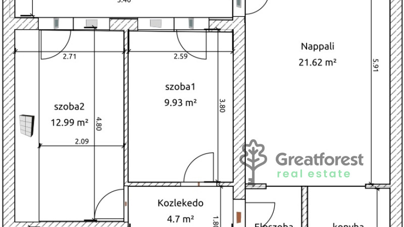 Debrecen, Kassai Campus Area, flat  