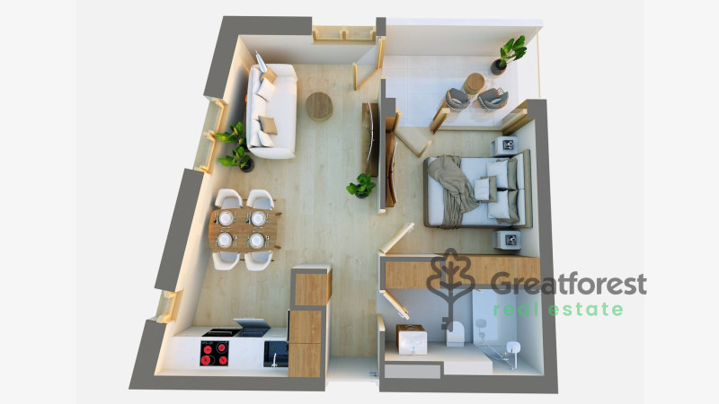 Debrecen, City South-West, flat  