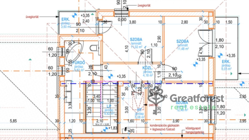 Debrecen, City South-East, attached house  