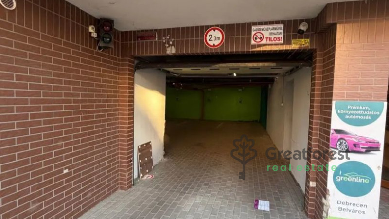 Debrecen, City Center, parking lot - underground  