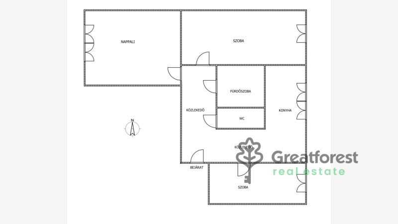 Debrecen, Close To City Center, block of flats  