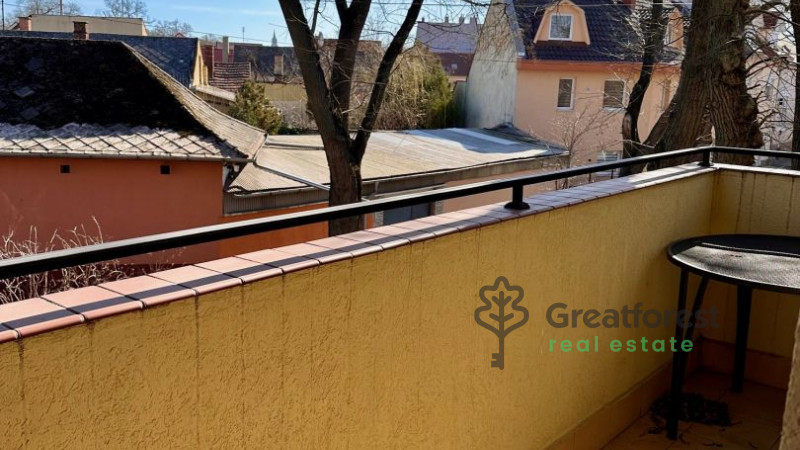 Debrecen, Bem Square, flat  