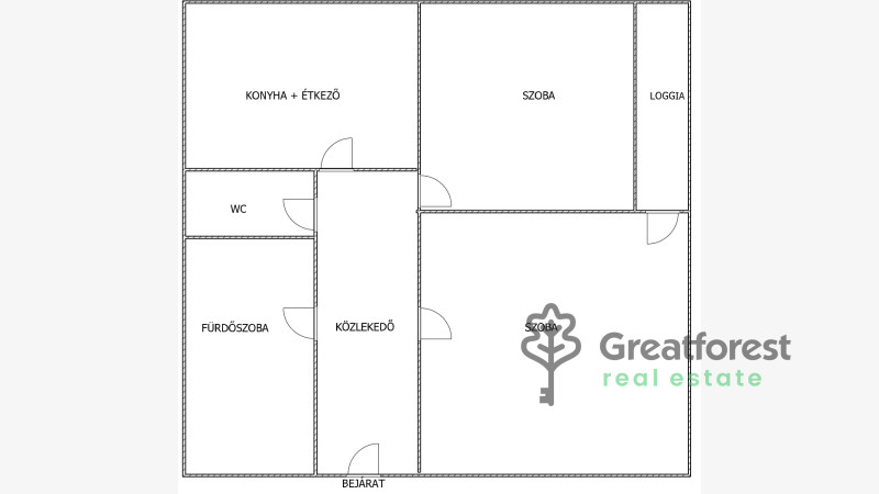 Debrecen, Close To Main Campus, flat  