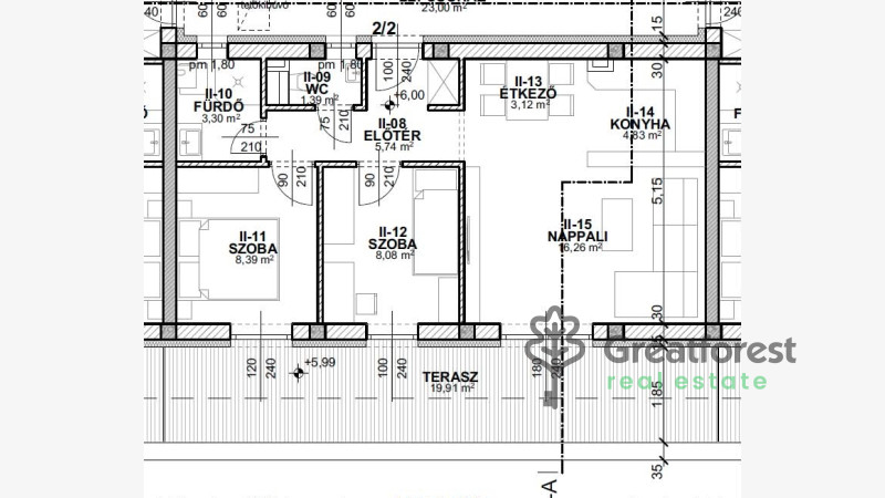 Debrecen, Tesco Area, flat  