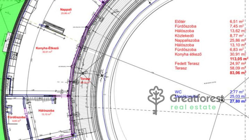 Debrecen, City Center, flat  