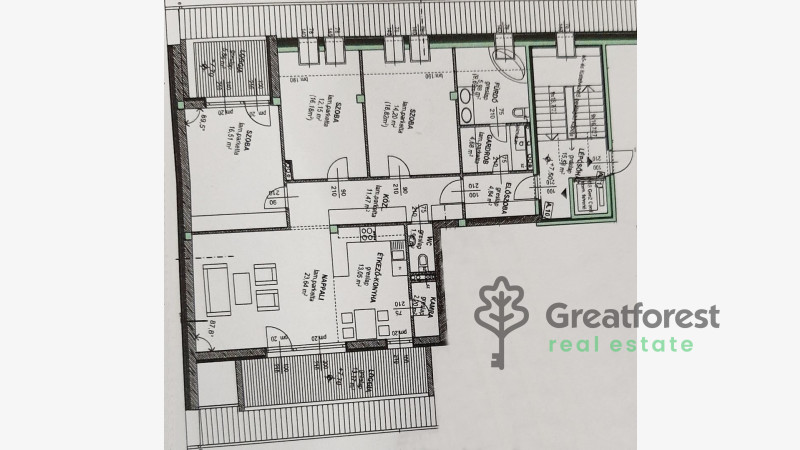 Debrecen, City Center, flat  