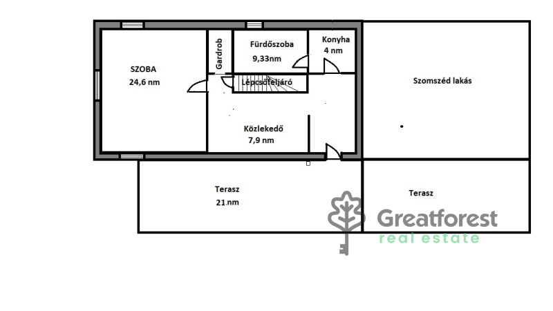 Debrecen, Tesco Area, flat  