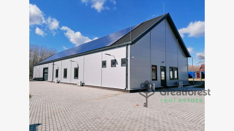 Hajdúbagos, industrial building  