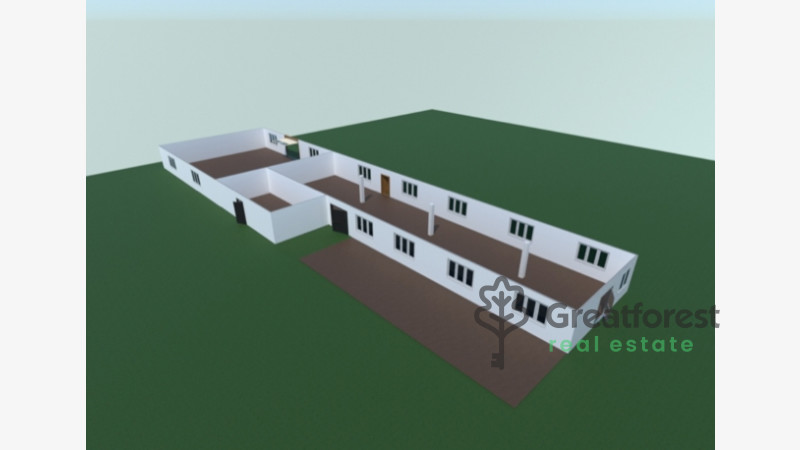Nyírtura, industrial building  