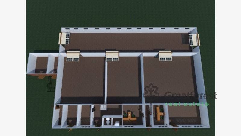 Nyírtura, industrial building  