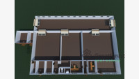 Nyírtura, industrial building  