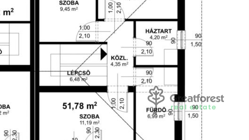 Debrecen, City West, family house  