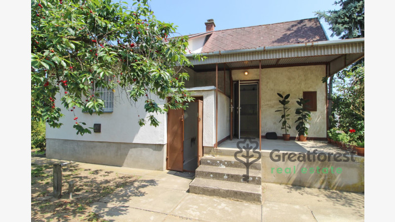 Debrecen, Biczó István kert, family house in periferical area  