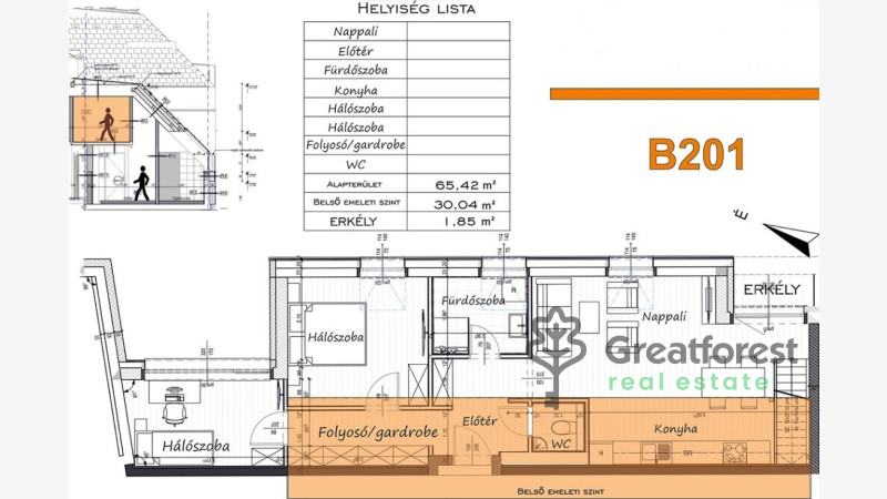 Debrecen, City Center, flat  