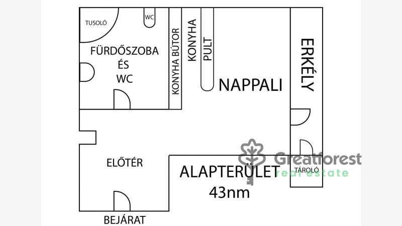 Debrecen, Kassai Campus Area, flat  