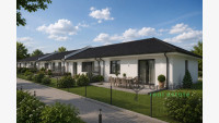 Mikepércs, attached house  