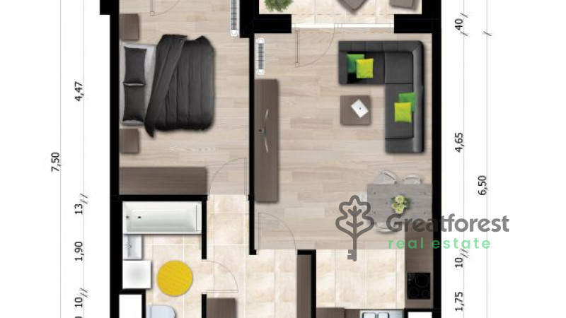 Debrecen, Close To Main Campus, flat  